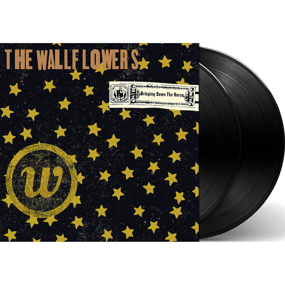 The Wallflowers - Bringing Down the Horse packshot, black vinyl 2LP pressing, Americana rock at ToucanRecords.com