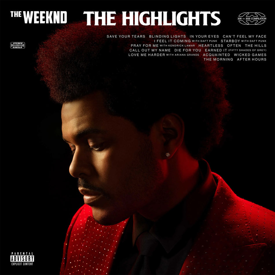 The Weeknd - The Highlights [2 LP, Limited Red Sparkle Vinyl]