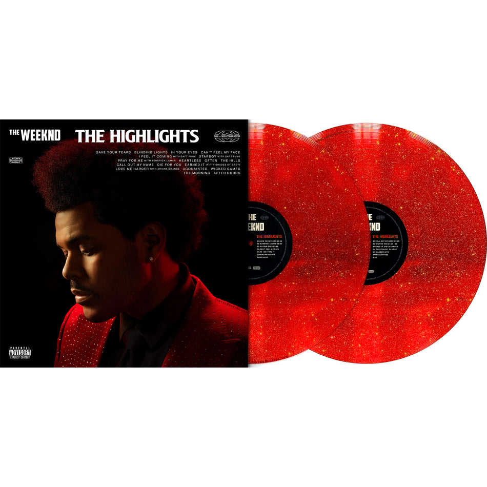 The Weeknd - The Highlights [2 LP, Limited Red Sparkle Vinyl]