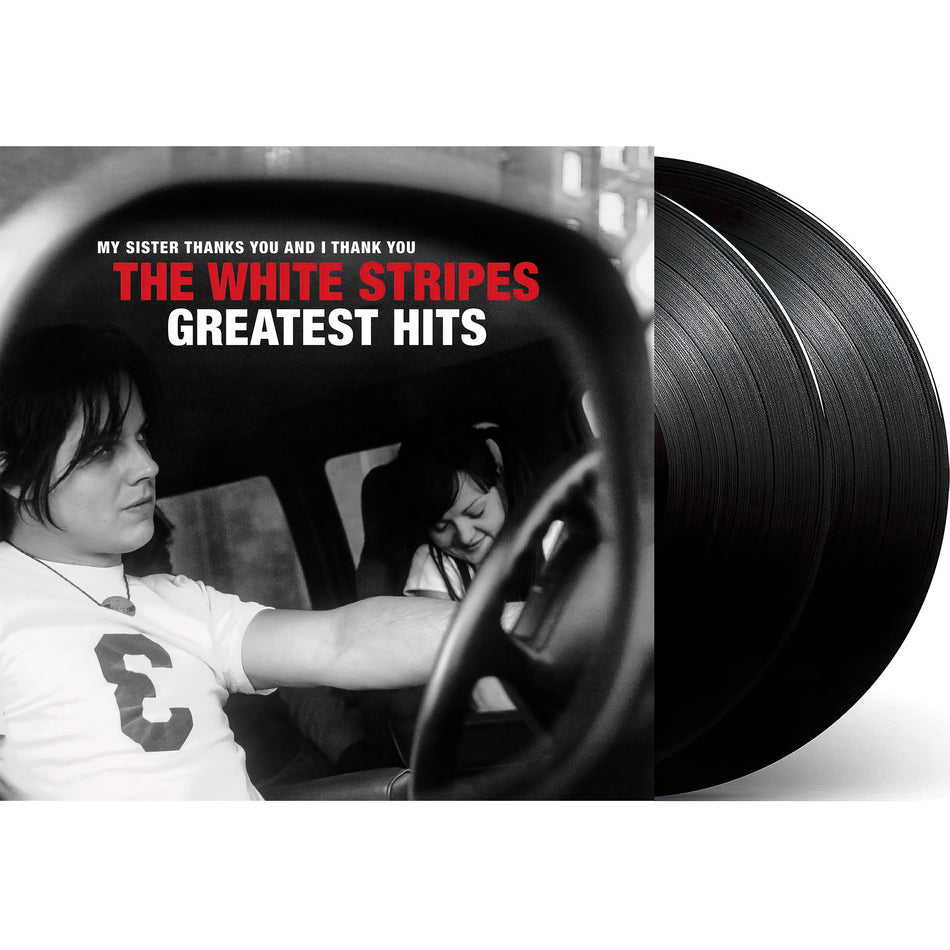 White Stripes, Greatest Hits, cover, cover art, album, vinyl, packshot