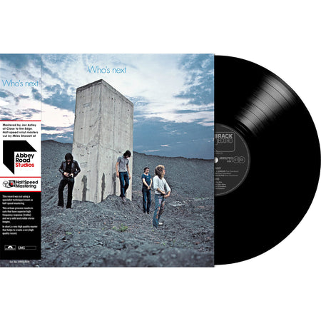 The Who - Who's Next packshot, half speed mastered vinyl edition, hard rock classic