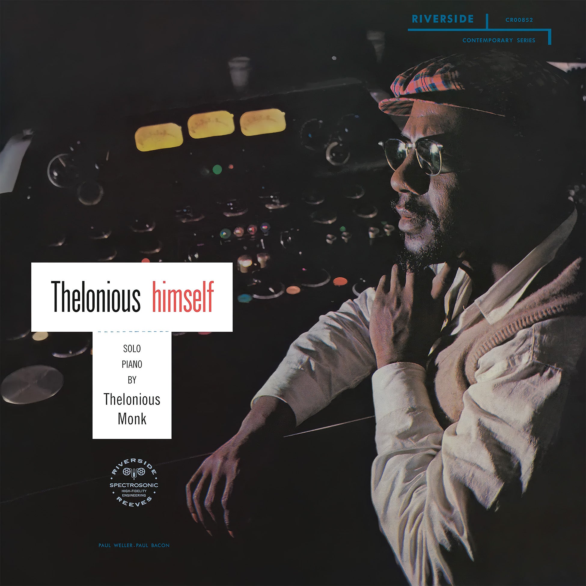Thelonious Monk - Thelonious Himself album cover, 180g vinyl LP, Original Jazz Classics series, solo piano, premium jazz vinyl