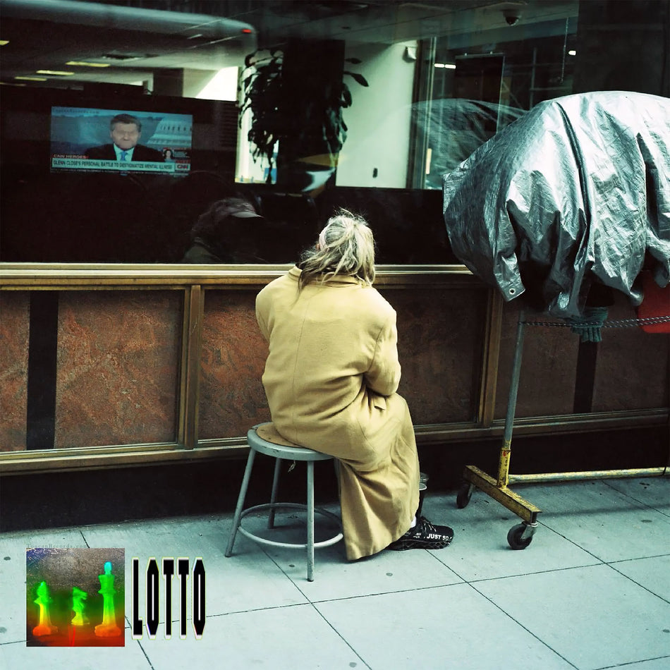 They Are Gutting A Body Of Water (TAGABOW) - LOTTO album cover artwork, Shoegaze genre, red ripple vinyl pressing, grungy noise rock