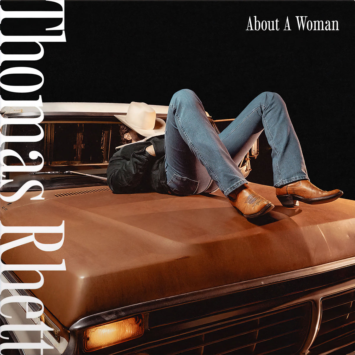 Thomas Rhett, About A Woman, Limited Edition, Copper Nugget, Colored Vinyl, cover art, vinyl, cover, album