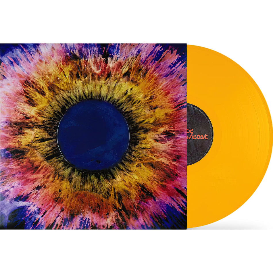 Thrice, Horizons / East, Indie Exclusive, Yellow Vinyl, cover art, cover, vinyl, colored vinyl, album, horizons, limited edition, orange vinyl, packshot