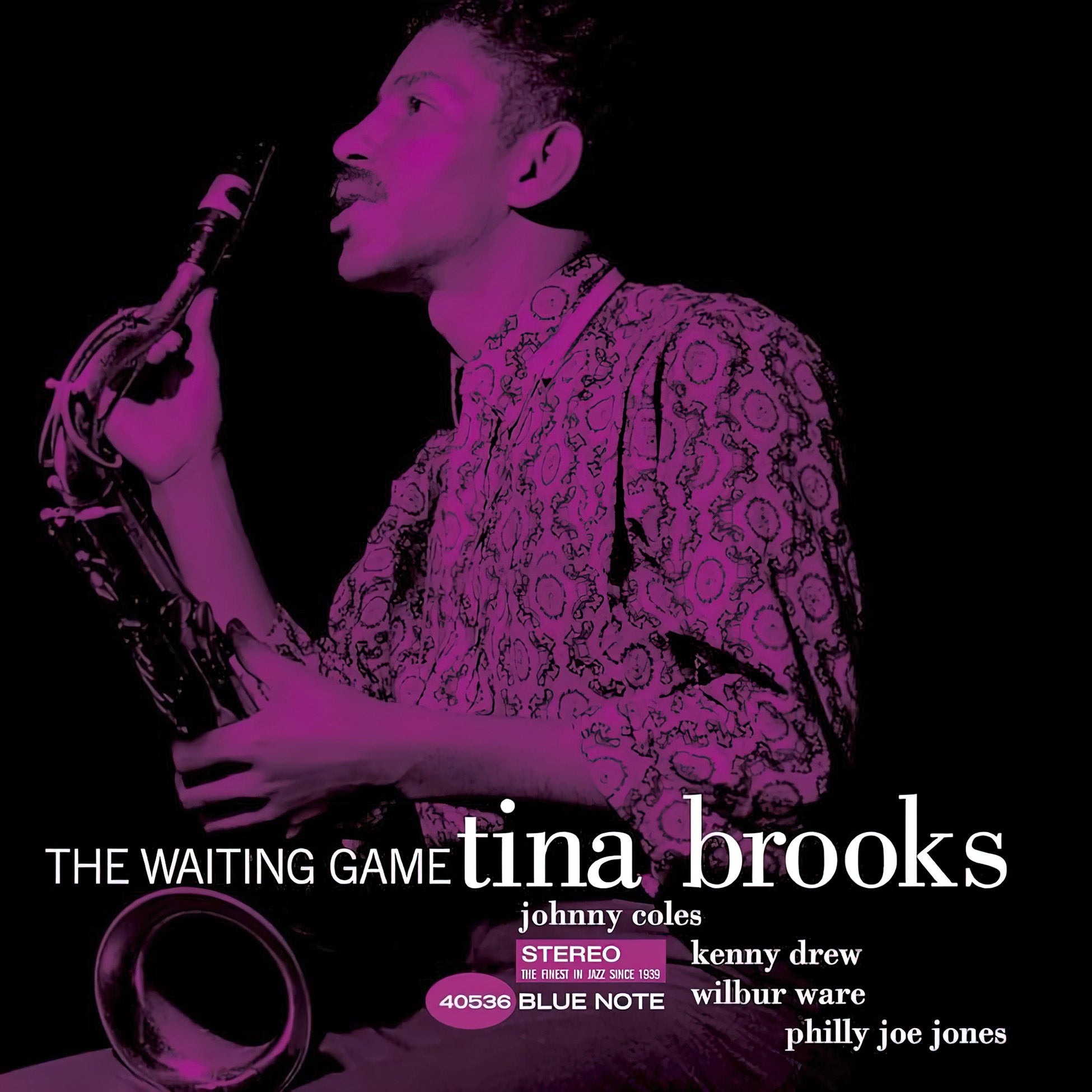 tina brooks, the waiting game, blue note, tone poet, stereo, audiophile, vinyl, album cover, album art, cover art,