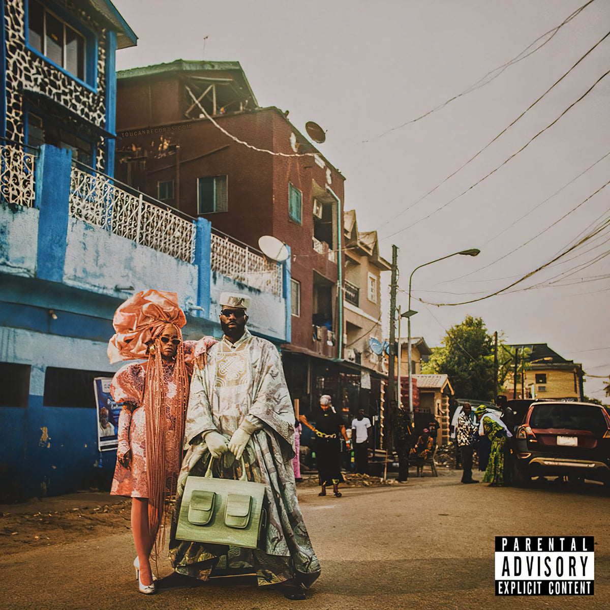 Tobe Nwigwe The Bridge album cover art for clear vinyl LP featuring Southern hip-hop, Afro-fusion, and guest collaborations