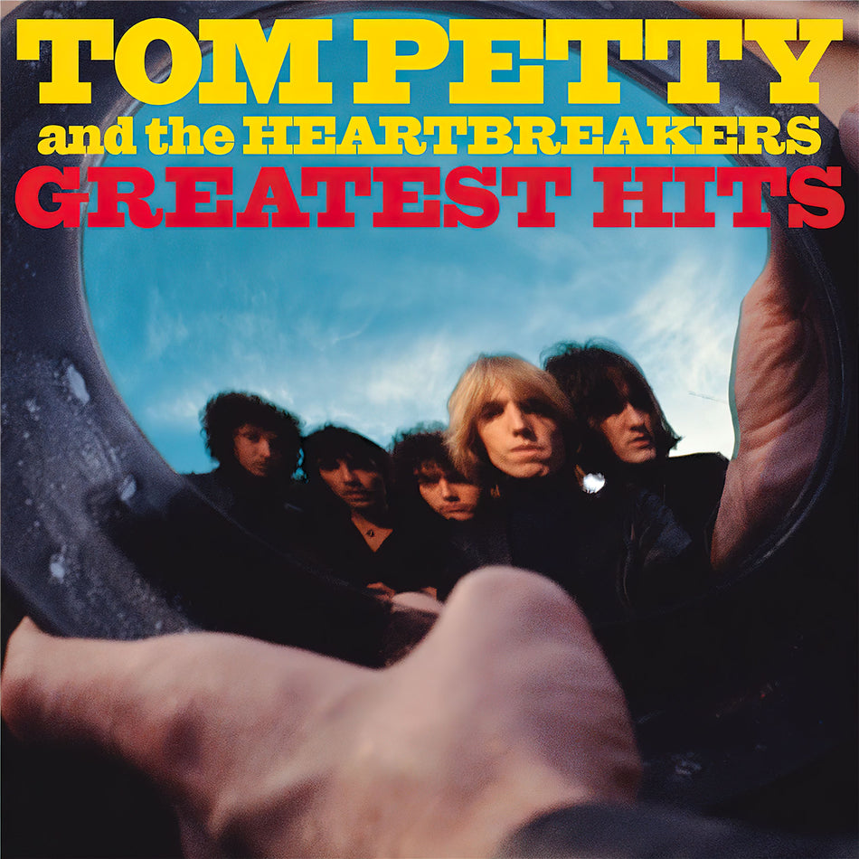 tom petty, heartbreakers, greatest hits, 2 lp, vinyl, album cover, cover, cover art, album art,