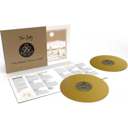 Tom Petty, Finding Wildflowers, Alternate Versions, Indie Exclusive, 2 LP, Gold Colored Vinyl, cover, album, album art,vinyl, contents, packshot