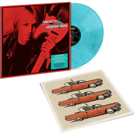 tom petty, heartbreakers, long after dark, packshot, tom petty and the heartbreakers, indie exclusive, colored vinyl, turquoise, turquoise vinyl, album cover, album art, cover, insert