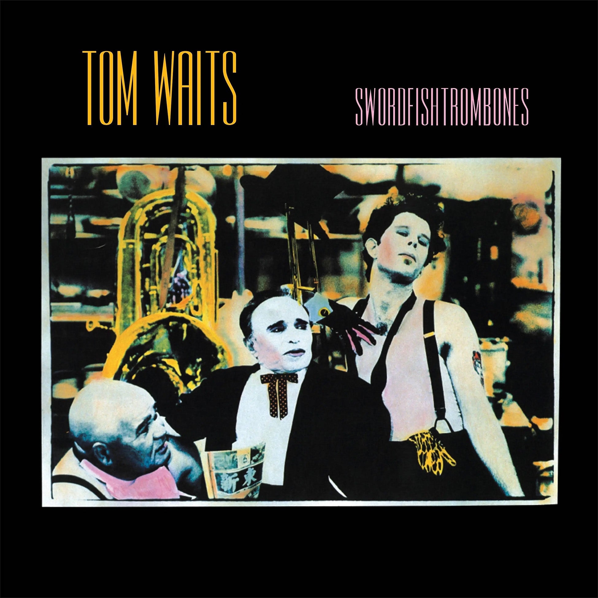 Tom Waits - Swordfishtrombones album cover, 180g black vinyl LP remaster, experimental rock classic - ToucanRecords.com