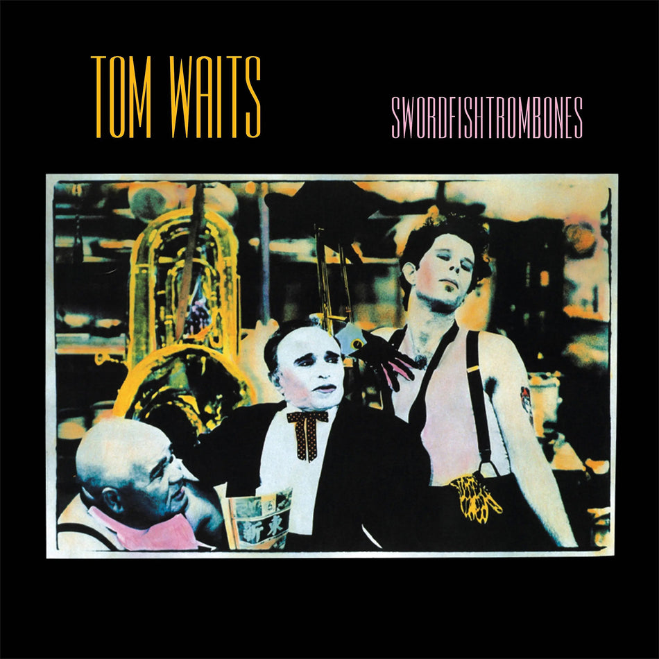 Tom Waits - Swordfishtrombones album cover, 180g black vinyl LP remaster, experimental rock classic - ToucanRecords.com