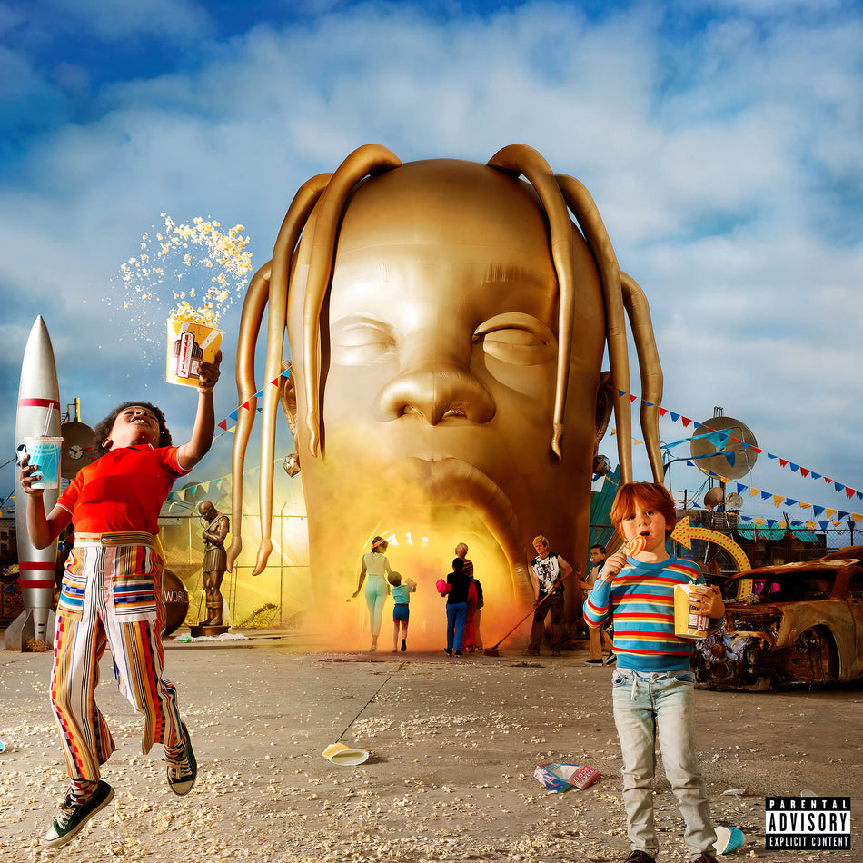 Travis Scott, Astroworld, 2 LP, cover, album, album art, vinyl