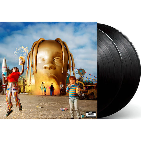 Travis Scott, Astroworld, 2 LP, cover, album, album art, vinyl, packshot