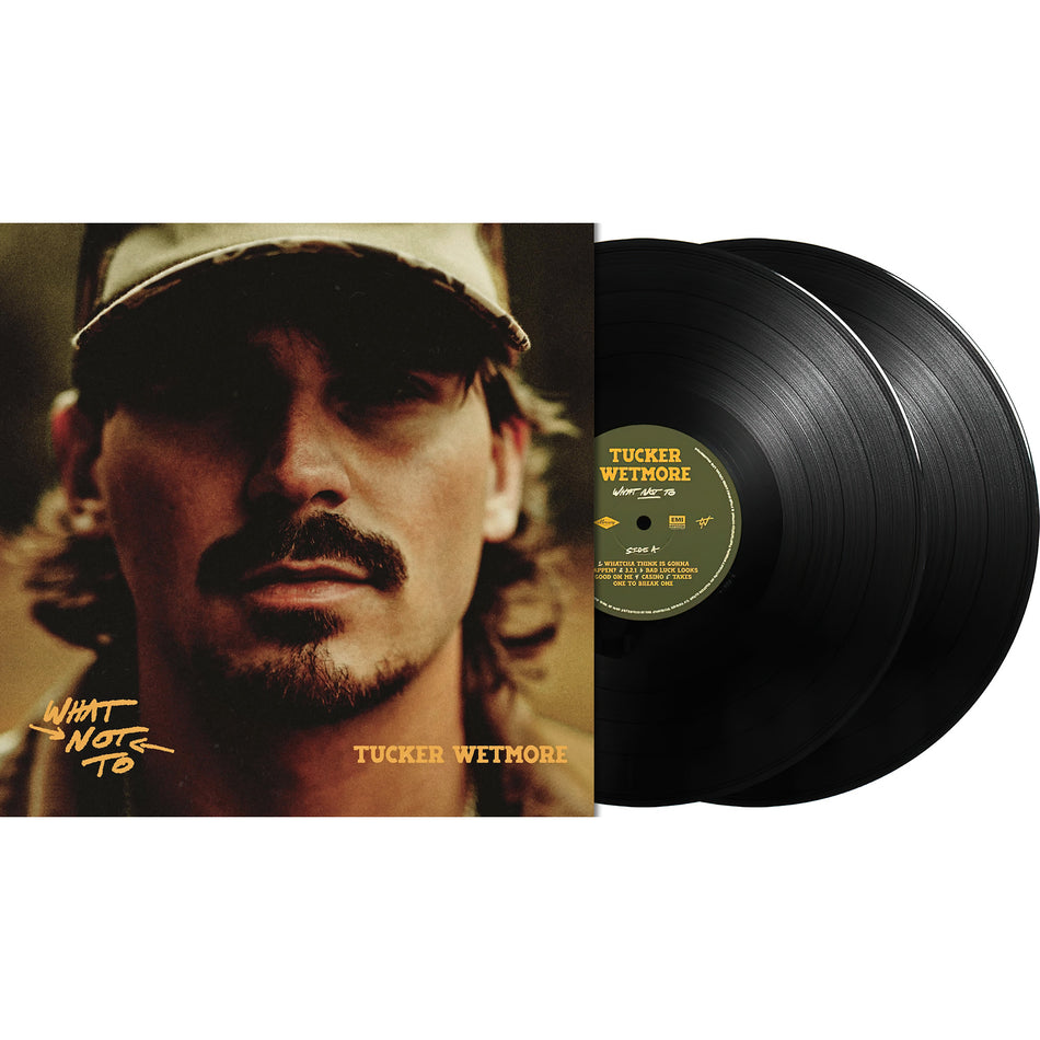 tucker wetmore, tucker whetmore, what not to, packshot, album cover, vinyl, album art, cover art,