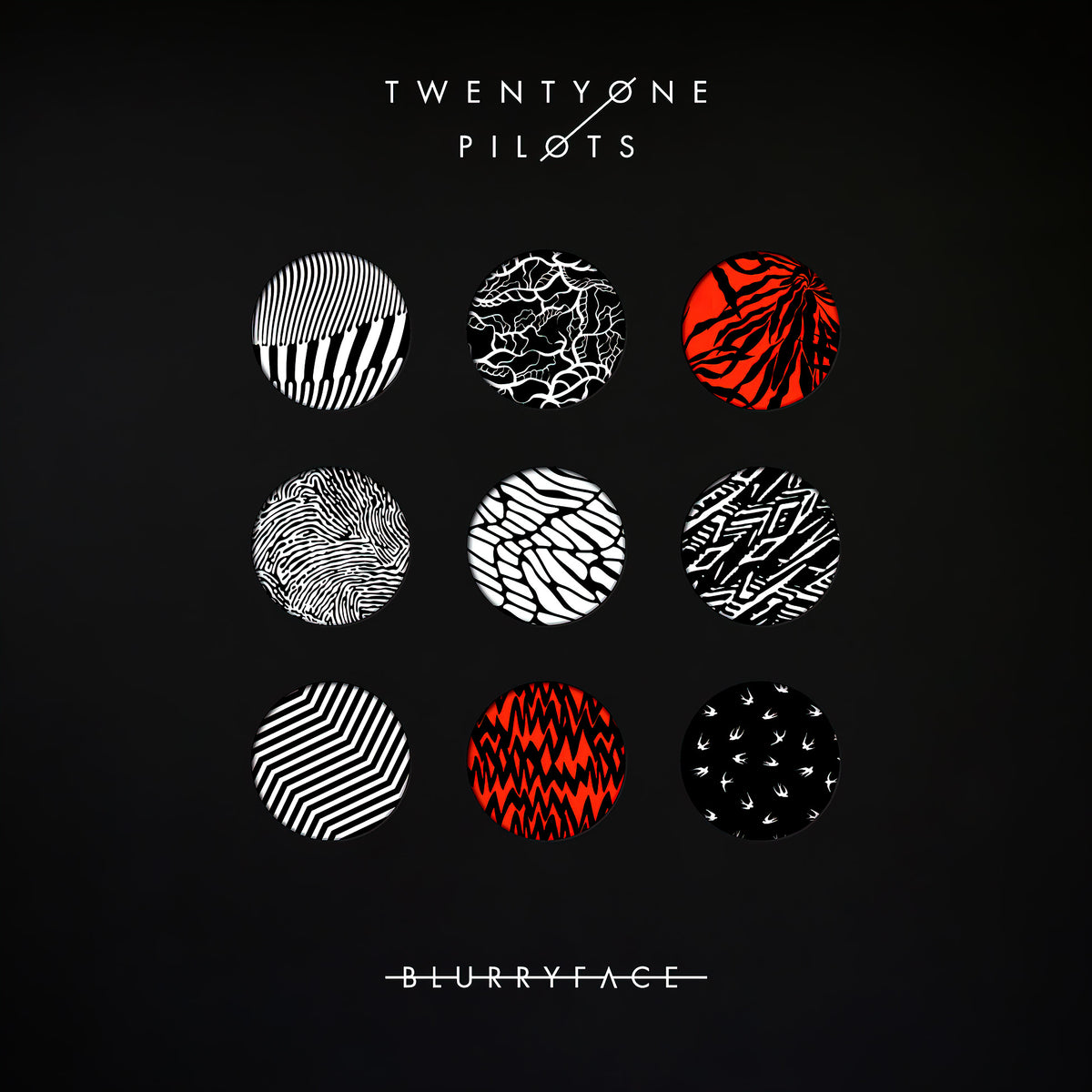 Twenty One Pilots, Blurryface, 2 LP, Limited Edition, Silver Vinyl, Colored Vinyl, 21 pilots, cover, artwork, album, vinyl, stressed out, ride,