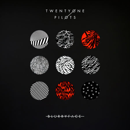 Twenty One Pilots, Blurryface, 2 LP, Limited Edition, Silver Vinyl, Colored Vinyl, 21 pilots, cover, artwork, album, vinyl, stressed out, ride,
