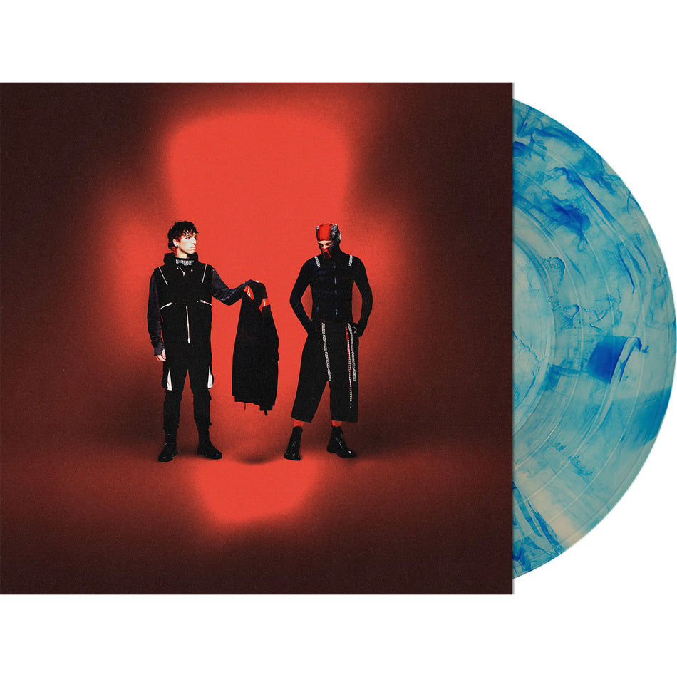 Twenty One Pilots - Breach packshot, blue smoke vinyl pressing, alternative rock 2025 – from ToucanRecords.com