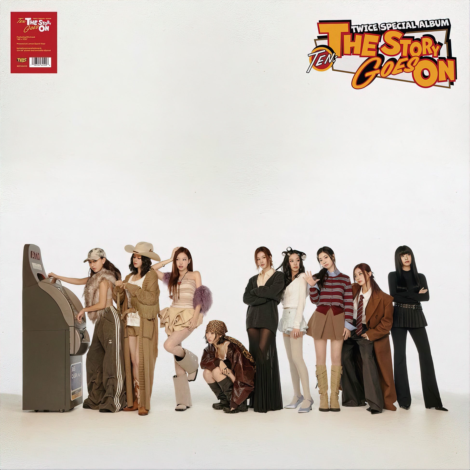 TWICE - TEN: The Story Goes On [Yellow Vinyl, Slipmat, Poster
