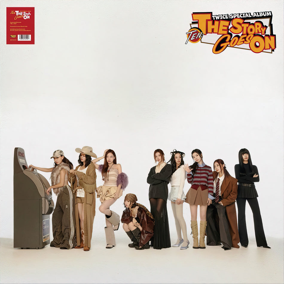 TWICE - TEN: The Story Goes On [Yellow Vinyl, Slipmat, Poster]