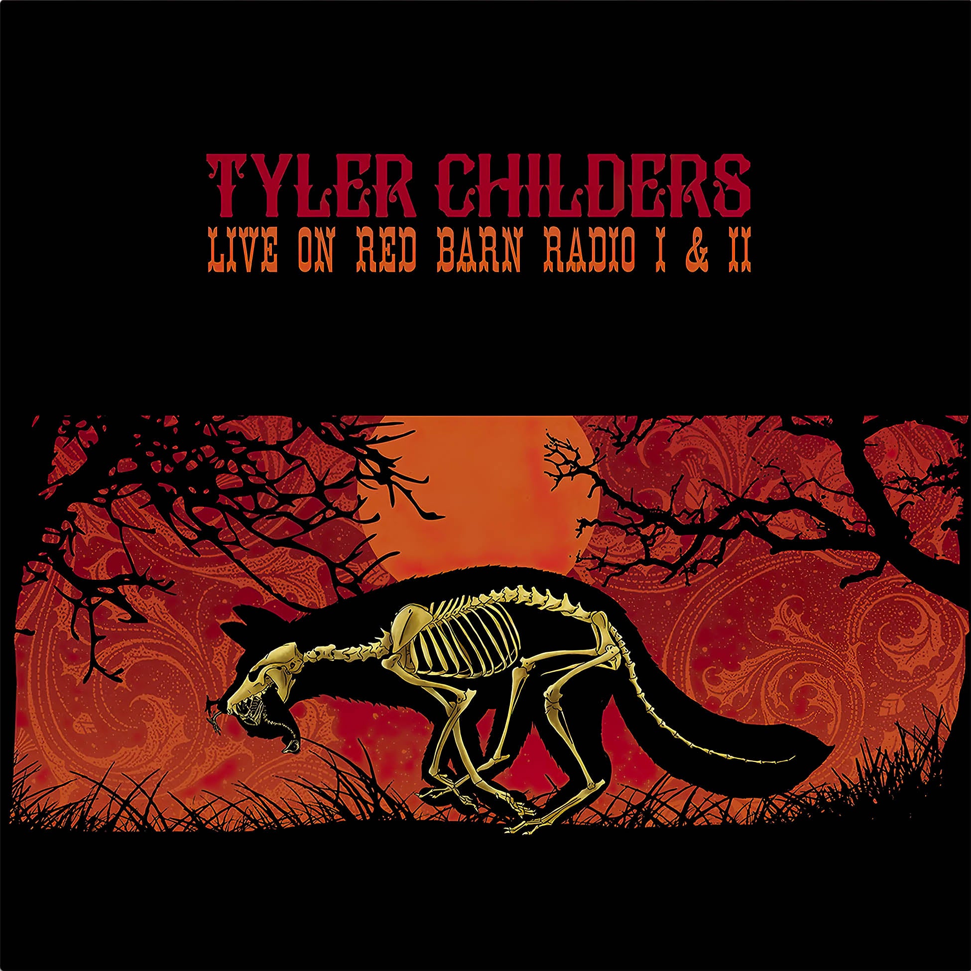 Tyler Childers, Live On Red Barn Radio, I & II, 180g Vinyl, cover, album, vinyl