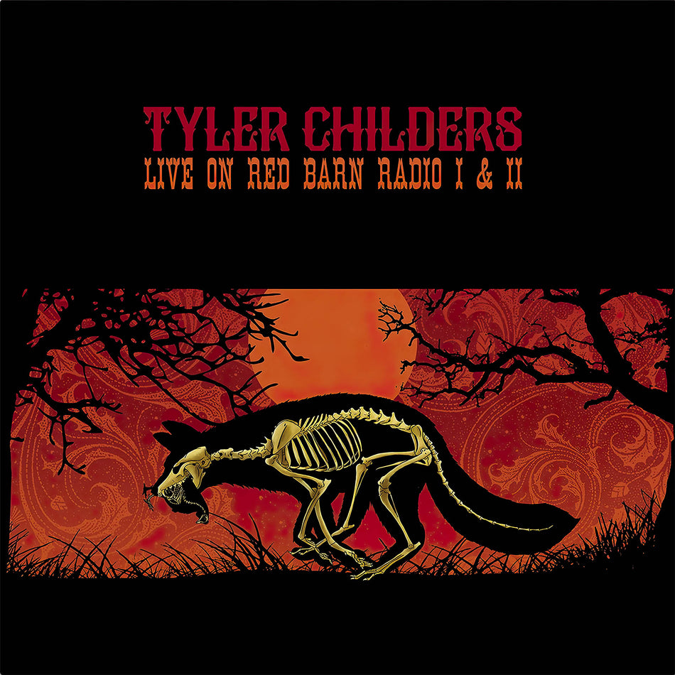 Tyler Childers, Live On Red Barn Radio, I & II, 180g Vinyl, cover, album, vinyl