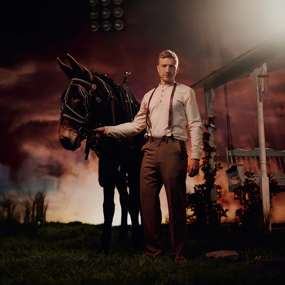 Tyler Childers, Rustin' In The Rain, Black Vinyl, Poster, cover, album, album art, vinyl, 