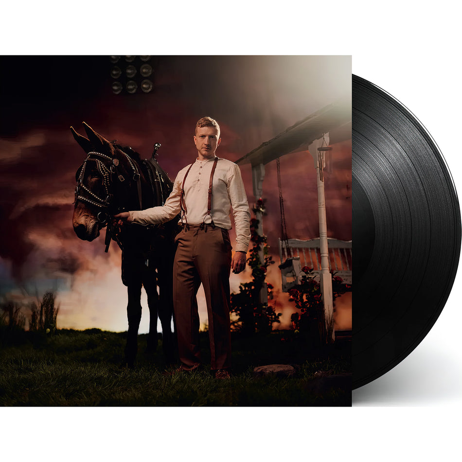 Tyler Childers, Rustin' In The Rain, Black Vinyl, Poster, cover, album, album art, vinyl, packshot