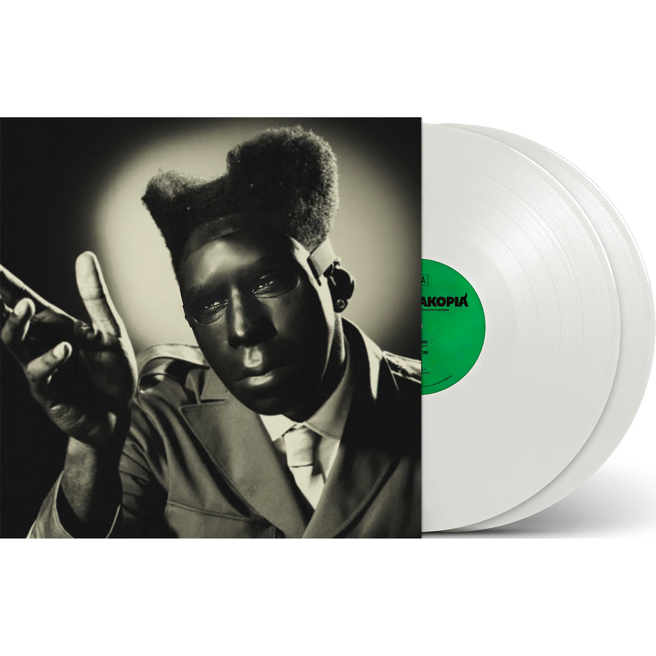 Tyler, The Creator - Chromakopia packshot, white vinyl pressing with embossed packaging, alternative hip-hop