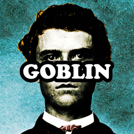 Goblin by Tyler The Creator packshot displaying double black vinyl LP and gatefold jacket