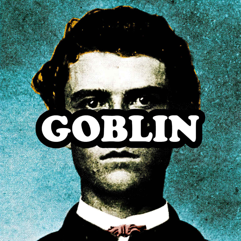 Goblin by Tyler The Creator packshot displaying double black vinyl LP and gatefold jacket