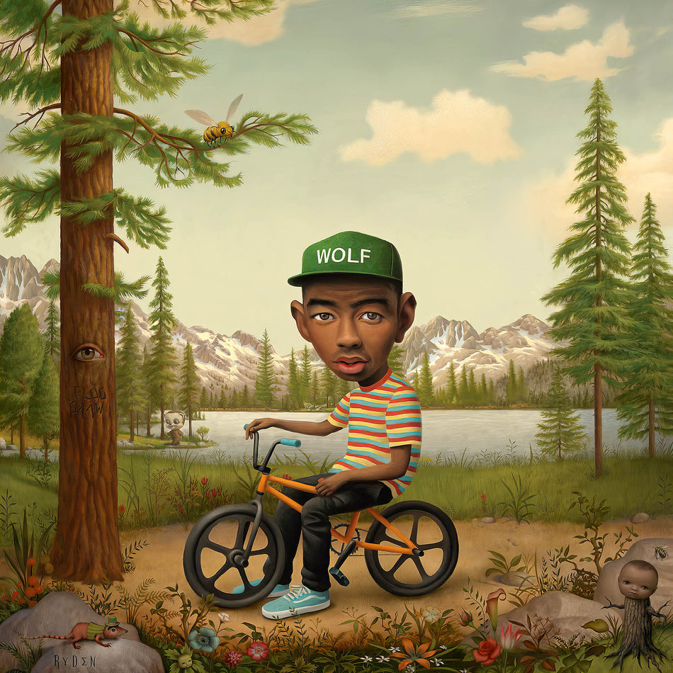 Tyler The Creator, Wolf, 2 LP, Pink Vinyl, cover, album, album art, vinyl