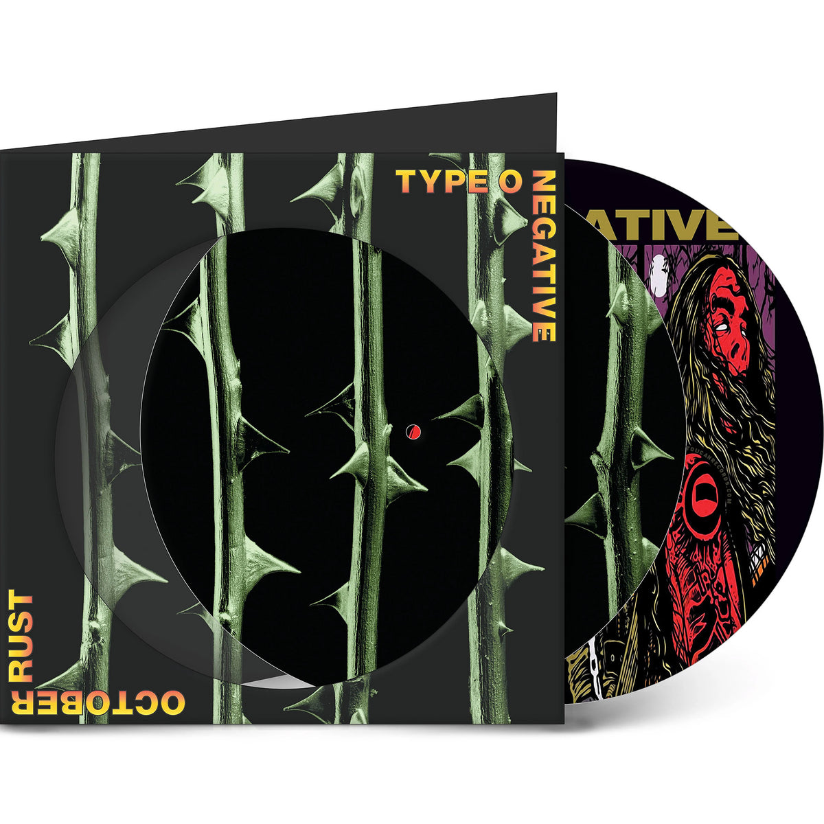 Type O Negative October Rust packshot for the gothic metal 2LP picture disc vinyl LP available at ToucanRecords.com
