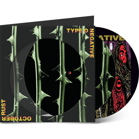 Type O Negative October Rust packshot for the gothic metal 2LP picture disc vinyl LP available at ToucanRecords.com