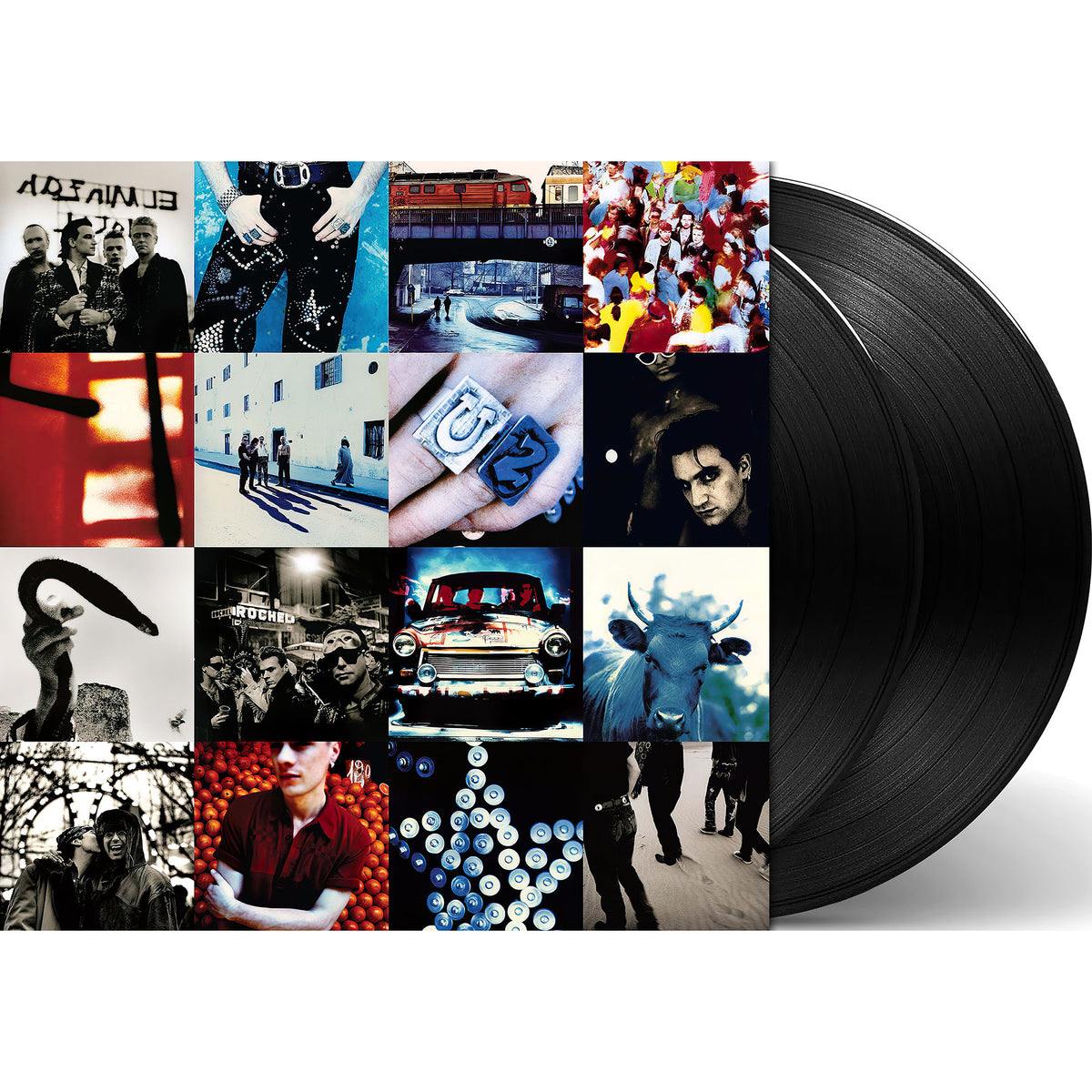 U2 - Achtung Baby packshot, 180-gram black vinyl 2LP, alternative rock art rock