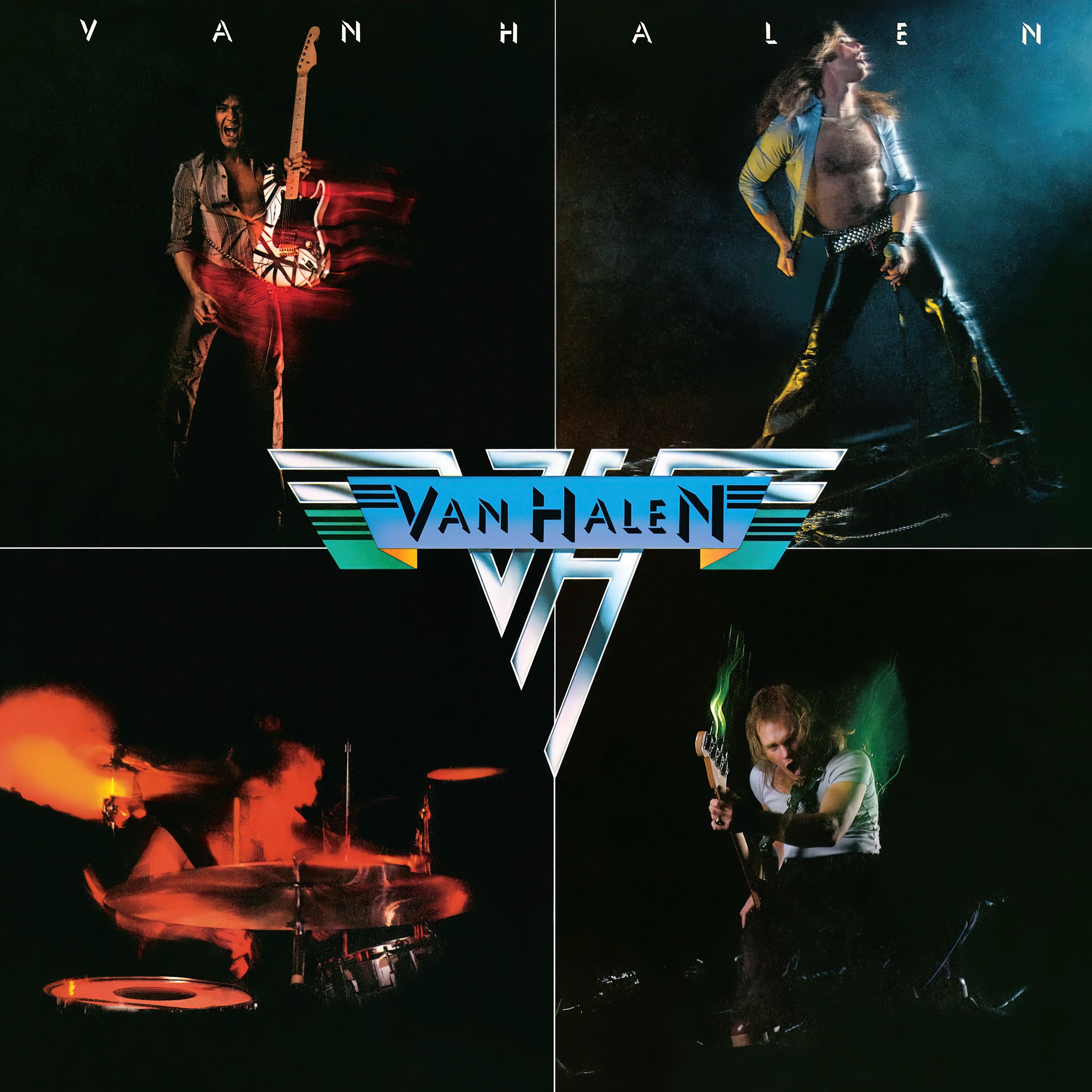 Van Halen self-titled debut album cover, 180g black vinyl LP edition, remastered from the original analog tapes