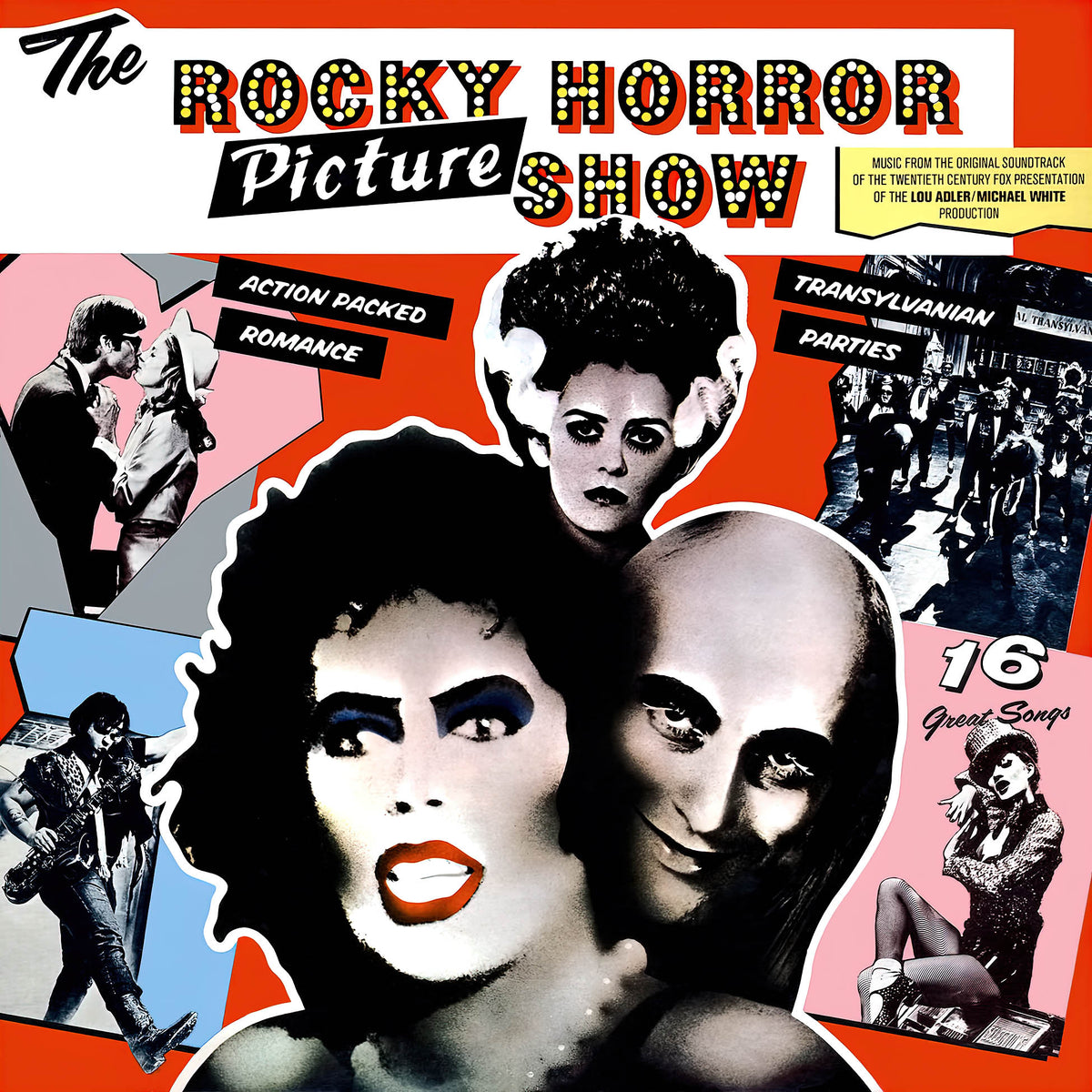 Various Artists, Rocky Horror Picture Show, Colored Vinyl, cover, album, vinyl, time warp,