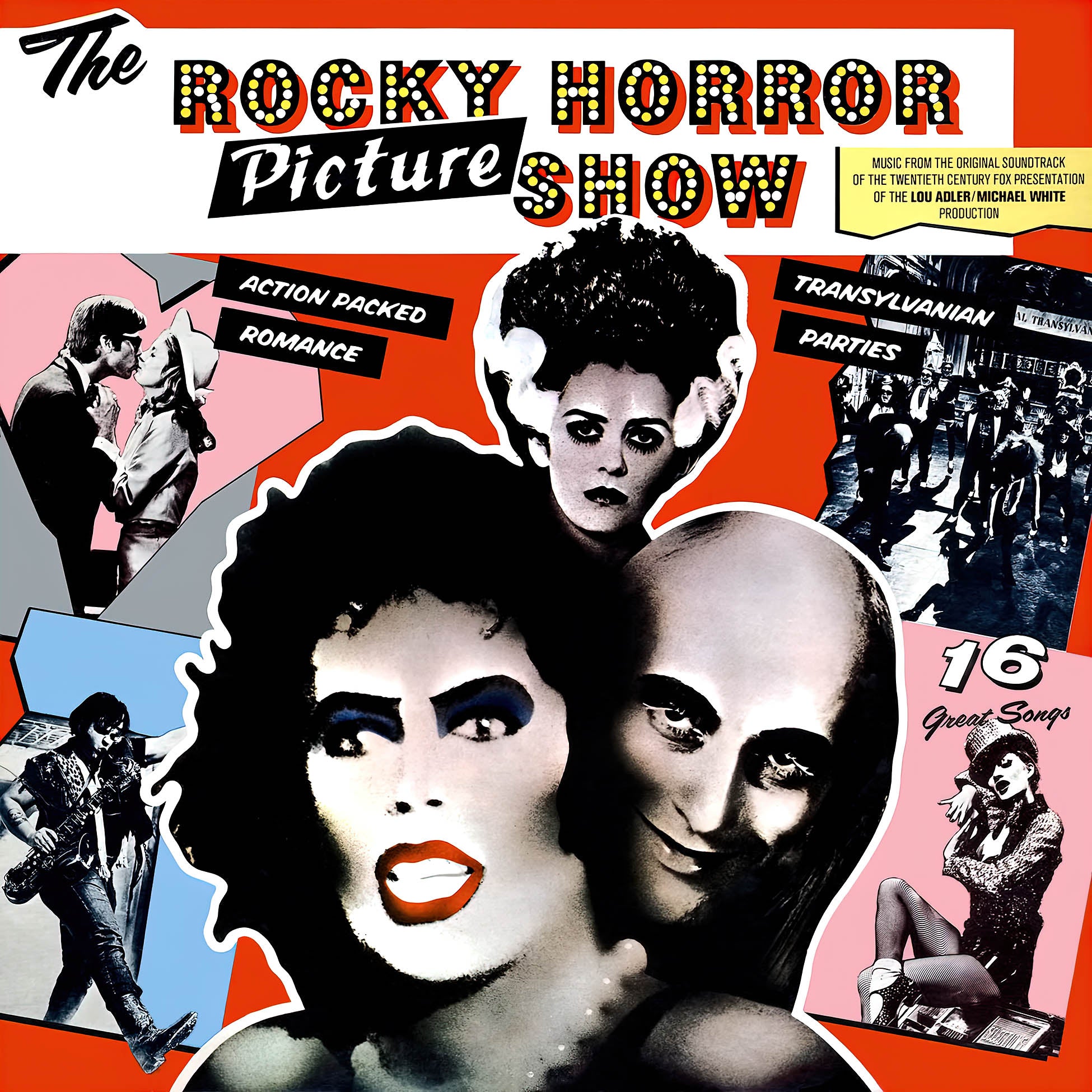 Various Artists, Rocky Horror Picture Show, Colored Vinyl, cover, album, vinyl, time warp,