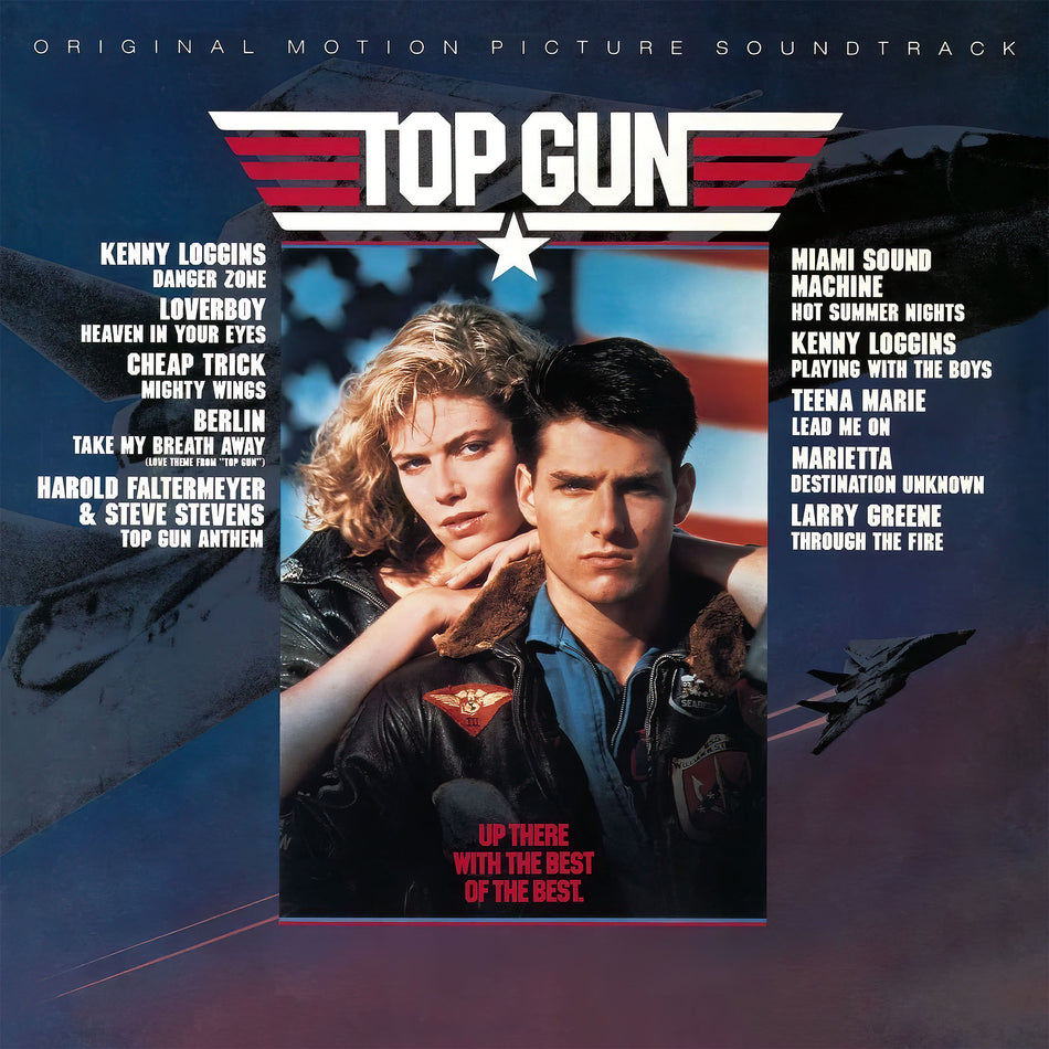 Various Artists, Top Gun, Soundtrack, Vinyl, cover, album, ost, tom cruise,