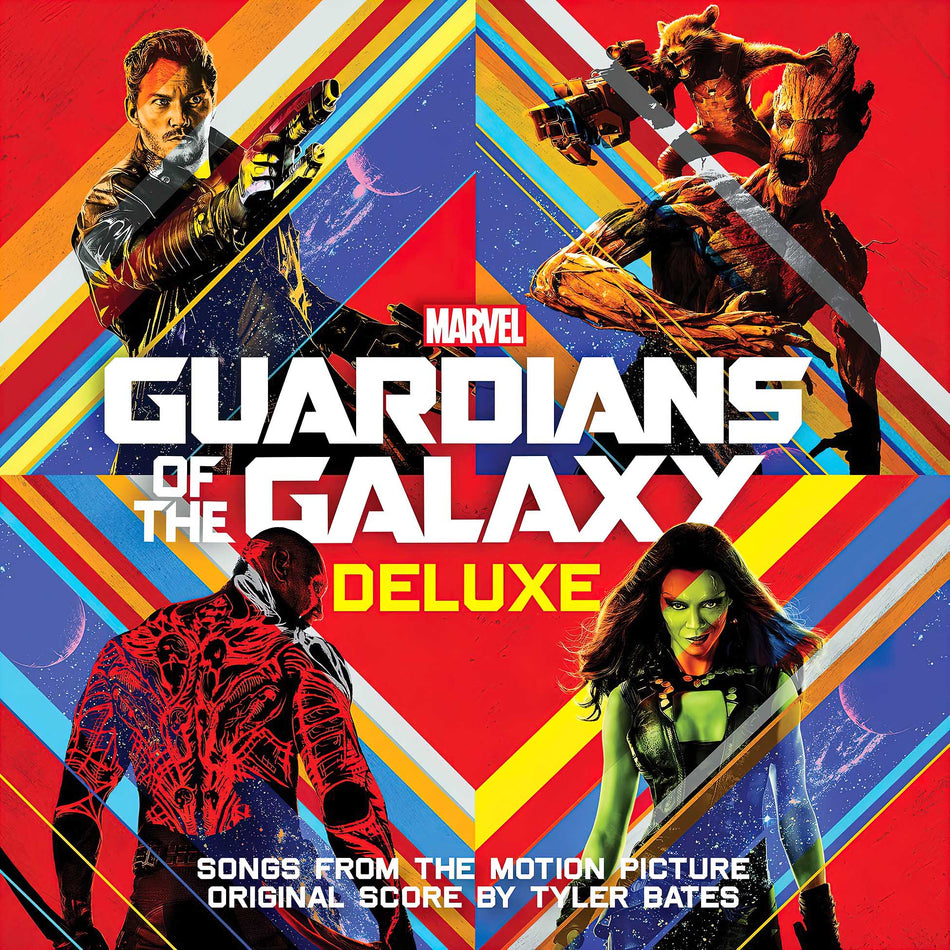 Various Artists, Guardians Of The Galaxy, 2 LP, Soundtrack, ost, Deluxe Edition, cover, album, album art, vinyl