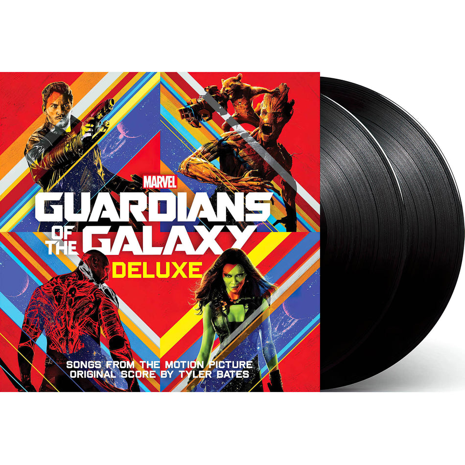 Various Artists, Guardians Of The Galaxy, 2 LP, Soundtrack, ost, Deluxe Edition, cover, album, album art, vinyl, packshot