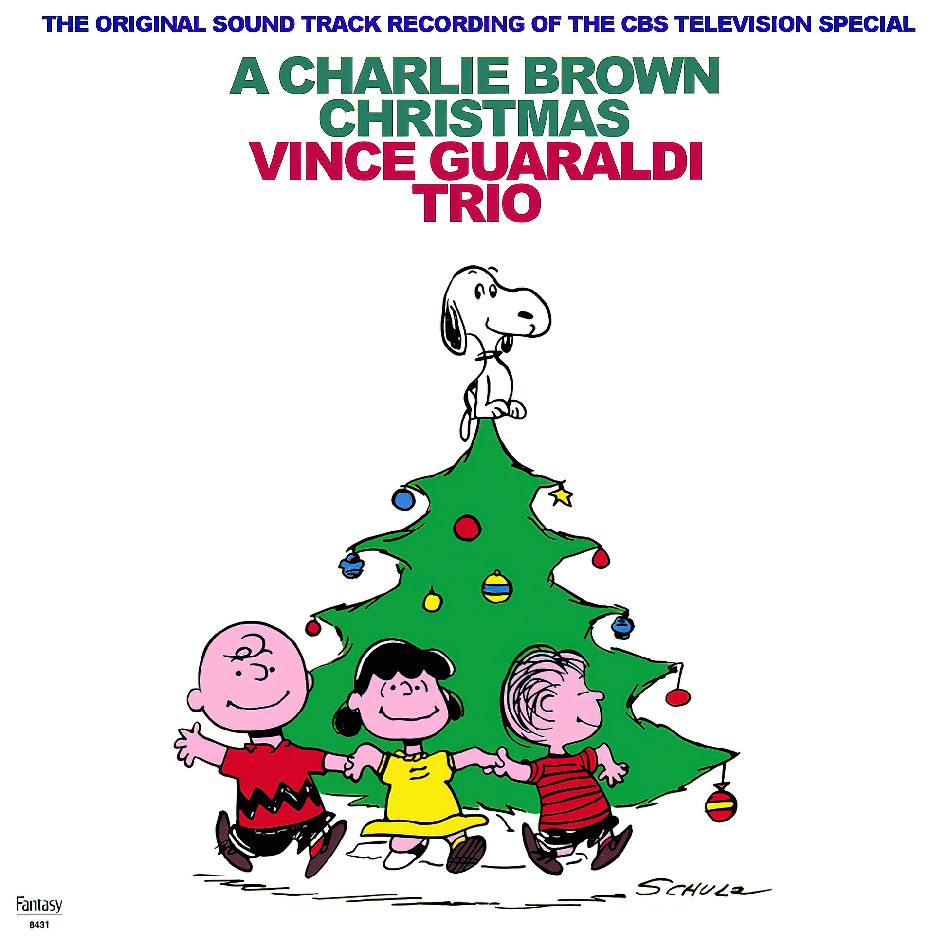 Vince Guaraldi Trio - A Charlie Brown Christmas album cover, Snowstorm White Vinyl, RSD Essential, Indie Exclusive, Limited Edition