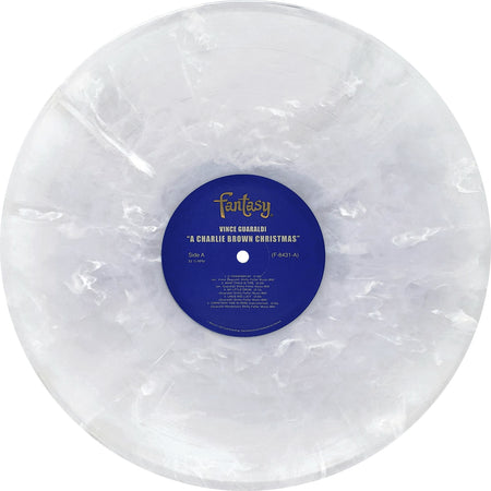Vince Guaraldi Trio - A Charlie Brown Christmas vinyl disc, snowstorm white LP, limited RSD Essential, Indie Exclusive