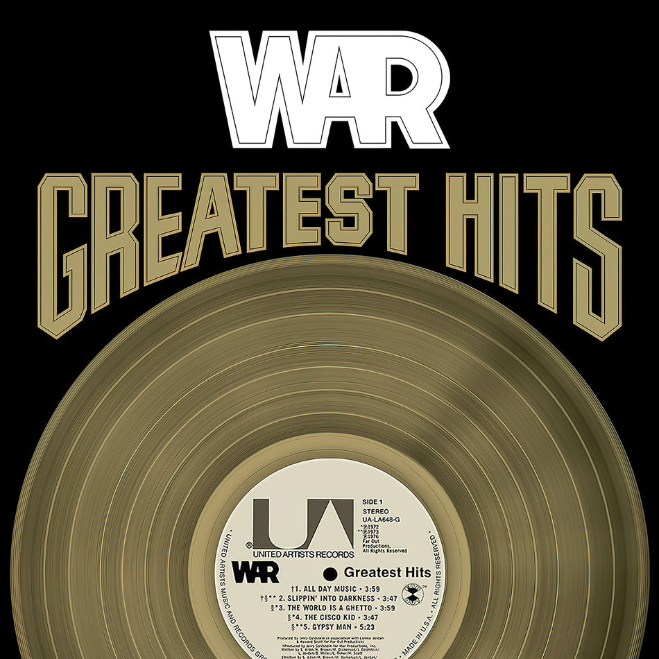 War, Greatest Hits, Indie Exclusive, Sea Blue, Colored Vinyl, blue vinyl, cover, album, vinyl