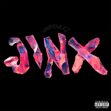 Waterparks JINX album cover for the limited edition sky blue aqua vinyl indie exclusive LP available at ToucanRecords.com.