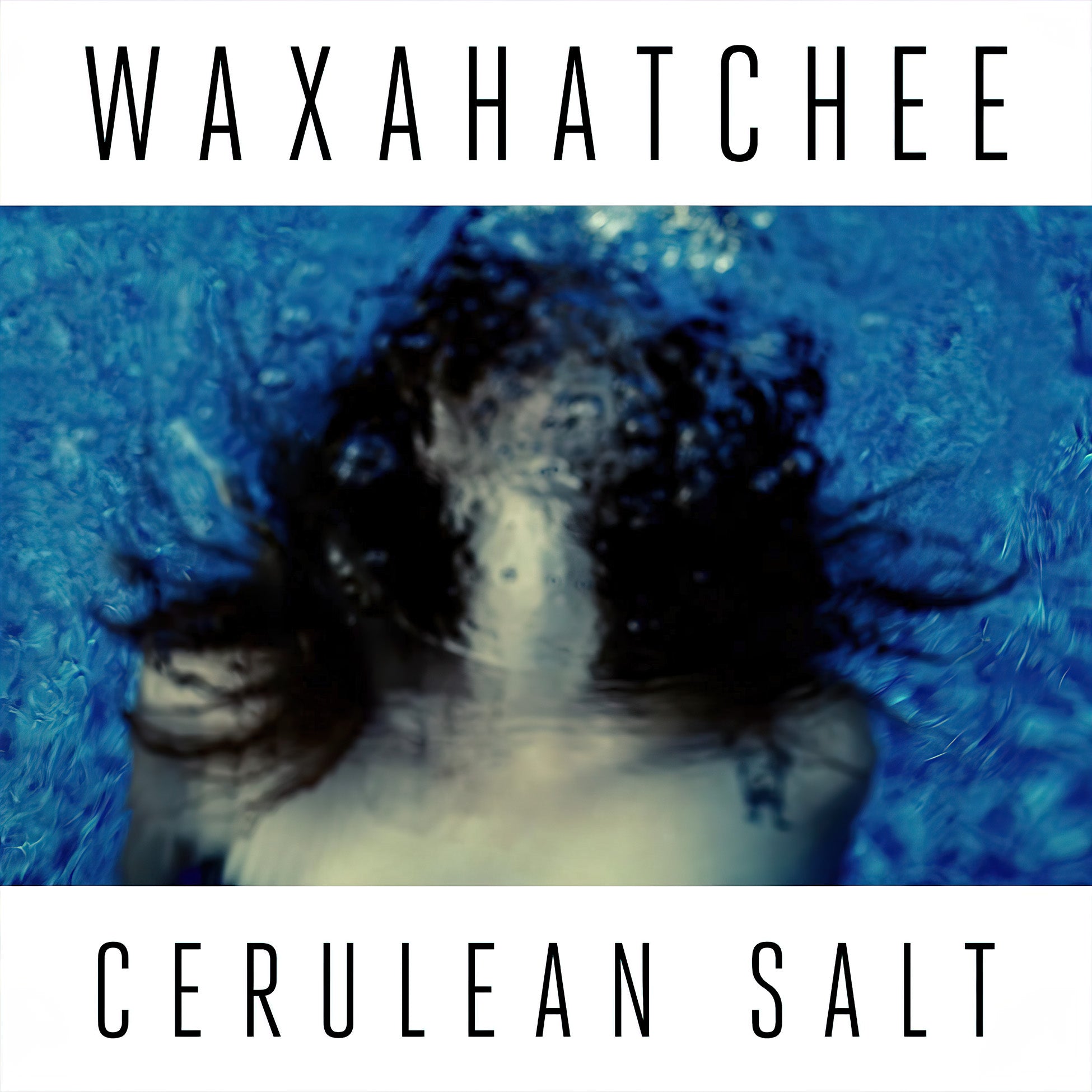 Waxahatchee - Cerulean Salt album cover, blue and white quad colored vinyl, limited edition from ToucanRecords.com