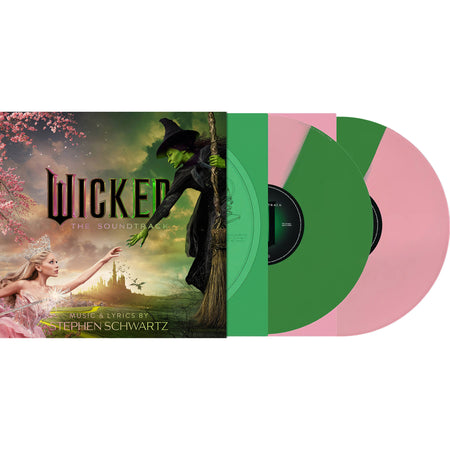 Various Artists Wicked soundtrack packshot for the split color 2LP vinyl LP available at ToucanRecords.com