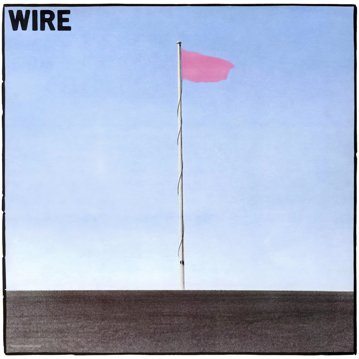 Wire - Pink Flag album cover, black vinyl LP, original artwork jacket, punk rock and proto post-punk - available at ToucanRecords.com