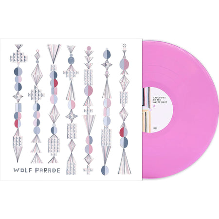 Wolf Parade Apologies to the Queen Mary pink vinyl LP packshot limited edition Sub Pop release at ToucanRecords.com
