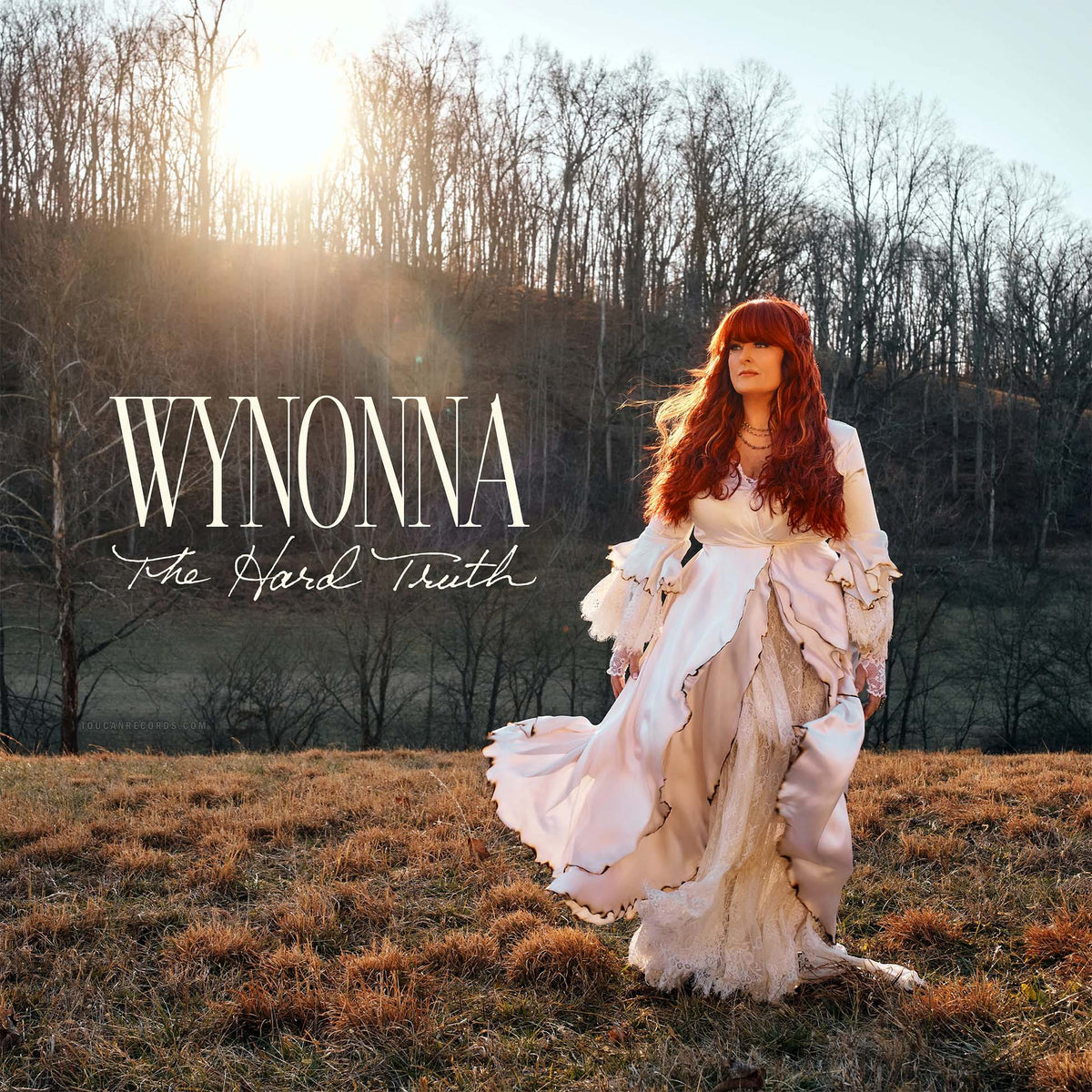 Wynonna The Hard Truth black vinyl LP album cover for the personal contemporary country album available at ToucanRecords.com